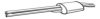 WALKER 05120 Middle Silencer